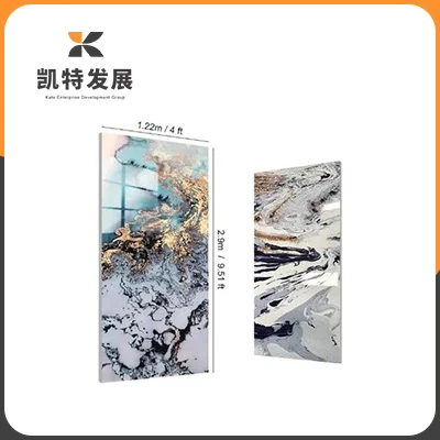 High Glossy Marble Uv Pvc Laminated Sheet